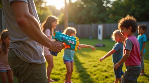 Why choose the orby gun for outdoor kids activities?